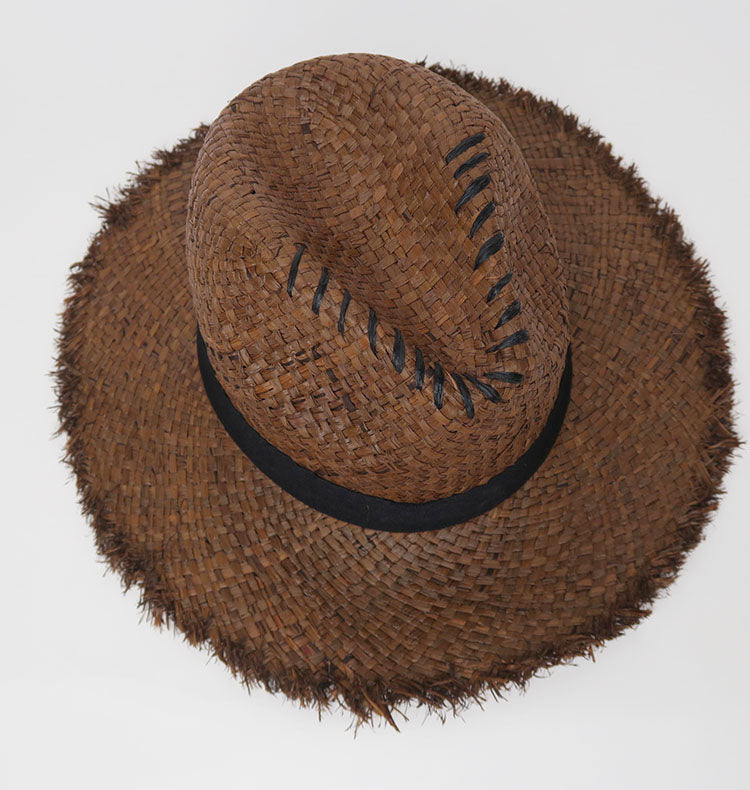 Straw hat brown