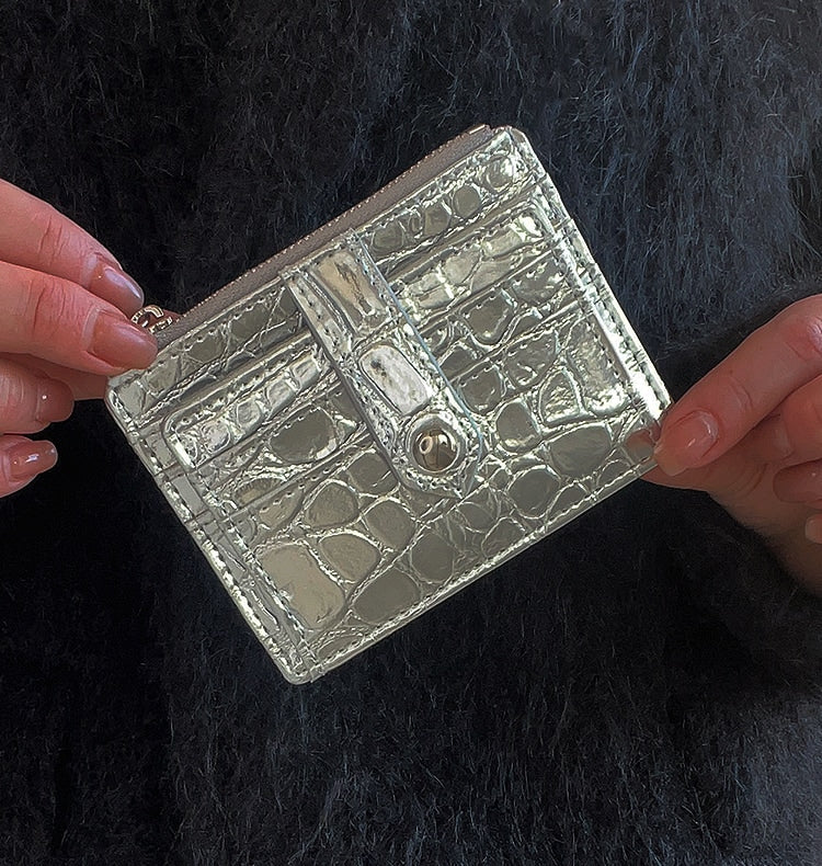 Street sensation wallet silver snake