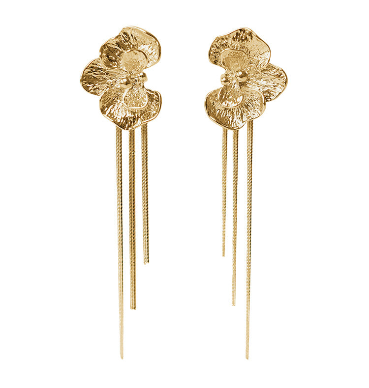 Talia earrings gold