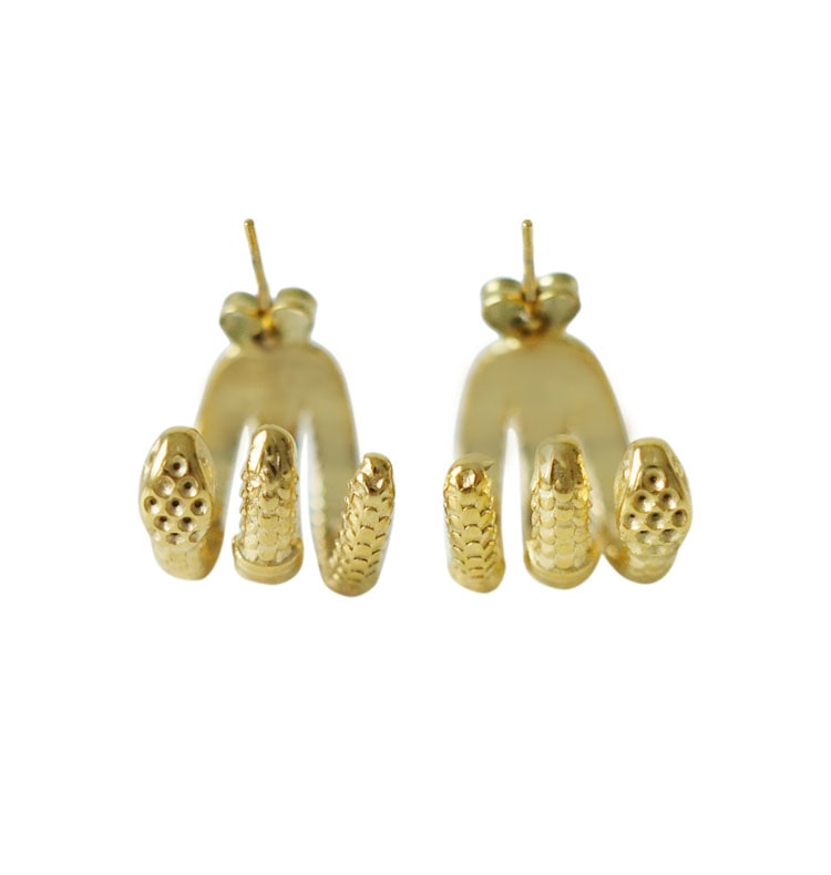 Tasya earrings gold