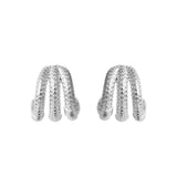 tasya earrings silver