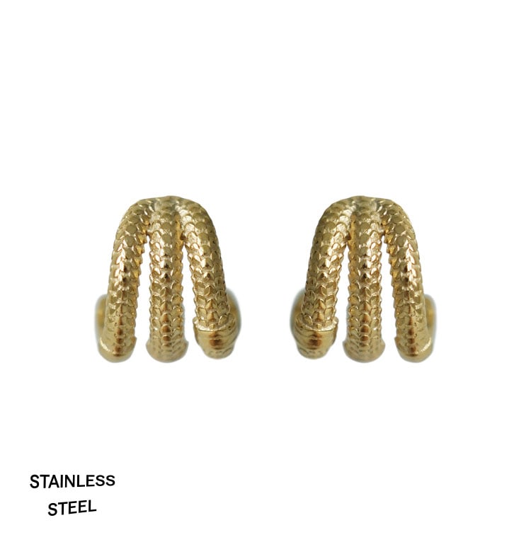 Tasya earrings gold