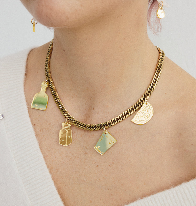 Tequila necklace