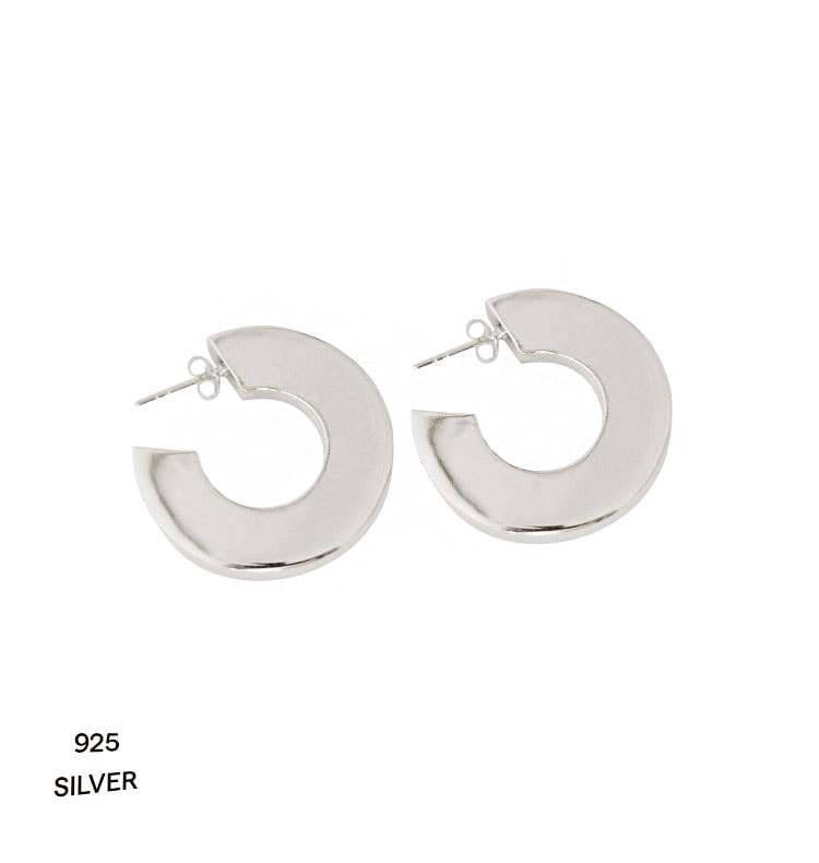 Tora hoops 925 silver