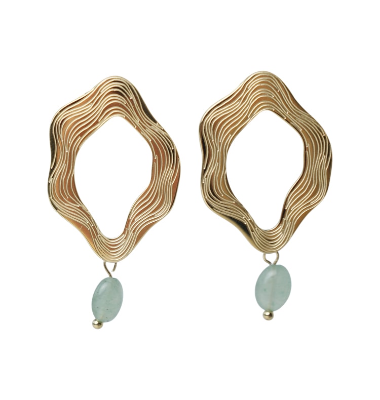 Valeria earrings green