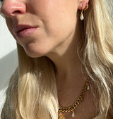 veja drop single earring gold