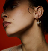 veja drop single earring gold