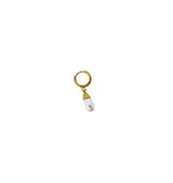 veja drop single earring gold