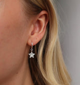 veja star earrings silver