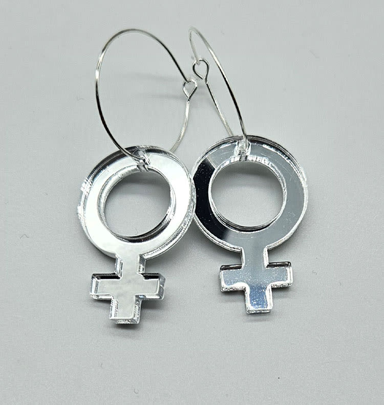 Venus earrings silver