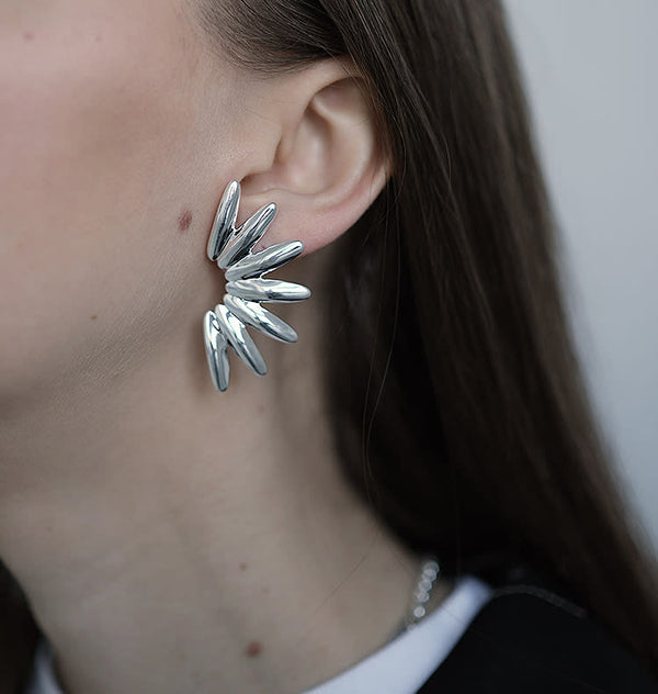 Silver Shell Wos Örhängen | WOS