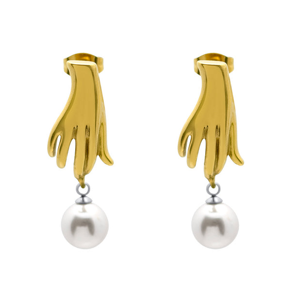 Yrla earrings gold