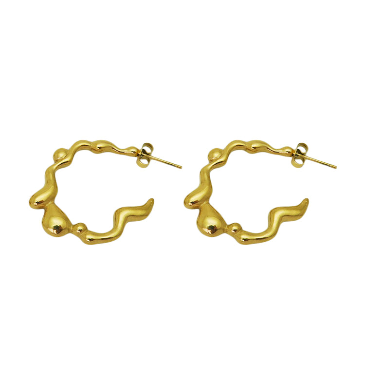 Yvonne earrings gold