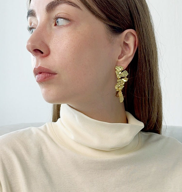 Zasha earrings gold