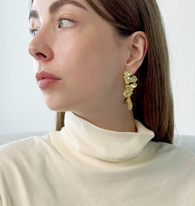 Zasha earrings gold