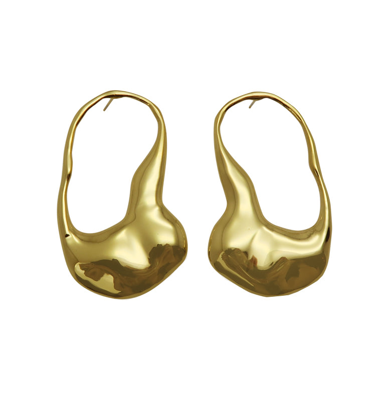 ada earrings gold