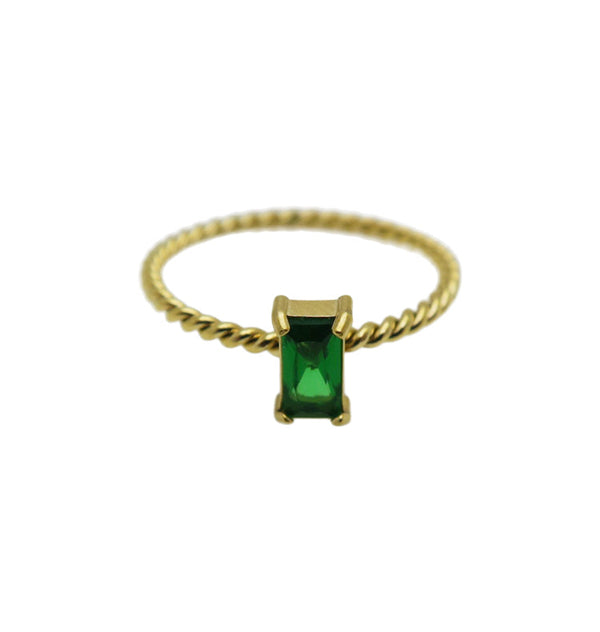 bella ring green