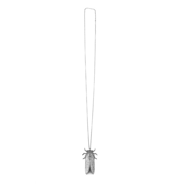 Cicada • necklace silver