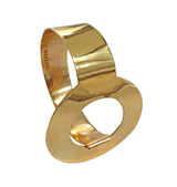 Circle bracelet brass