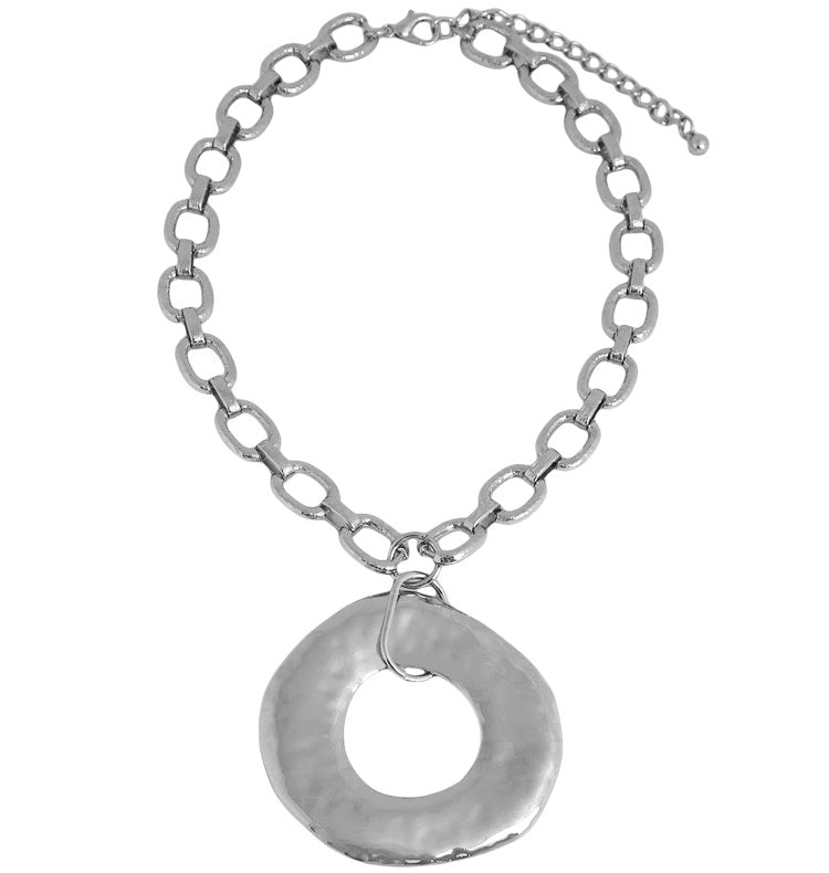 Dry necklace silver