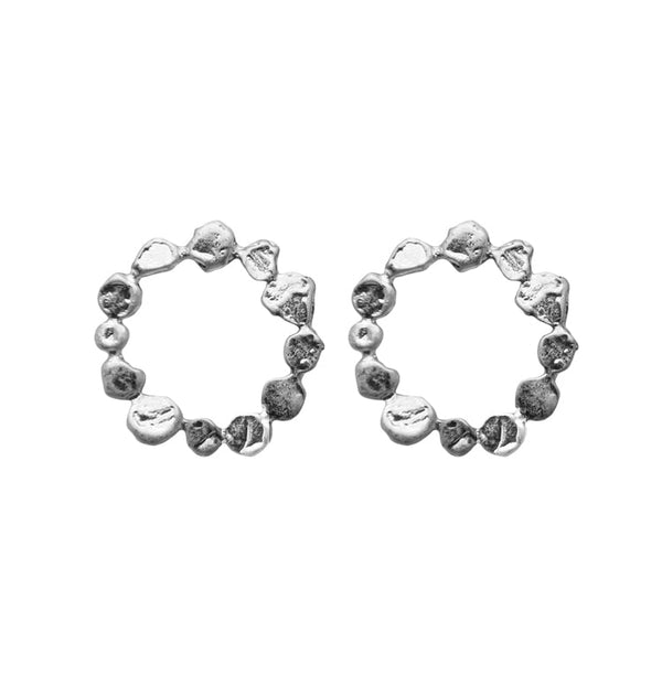 Lea earrings silver