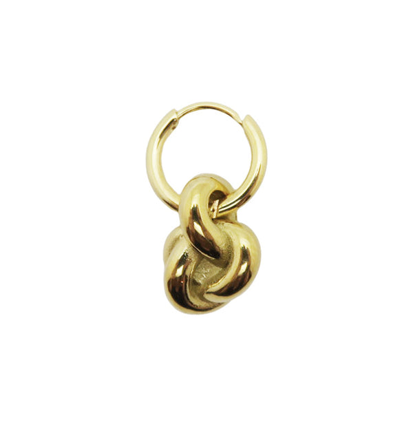 Olivia single earrings gold