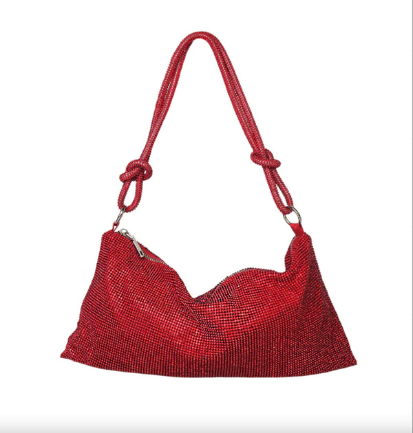 Sparkle handbag red