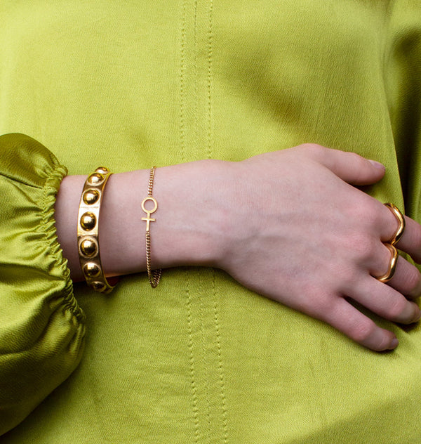 Eva bracelet gold 