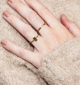 bella ring grön