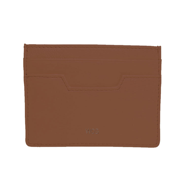 card wallet brown