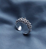 Droplets ring Silver