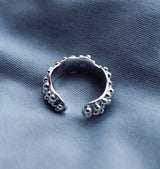 Droplets ring silver 