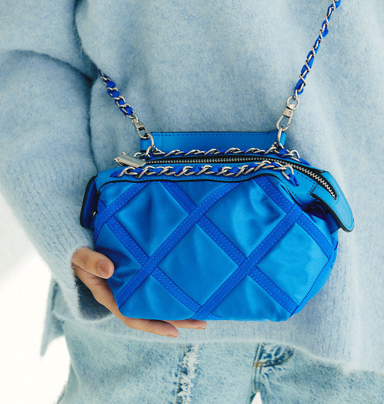 emma handbag blue