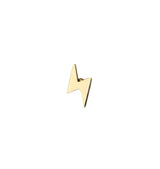 Flash mini single earring gold