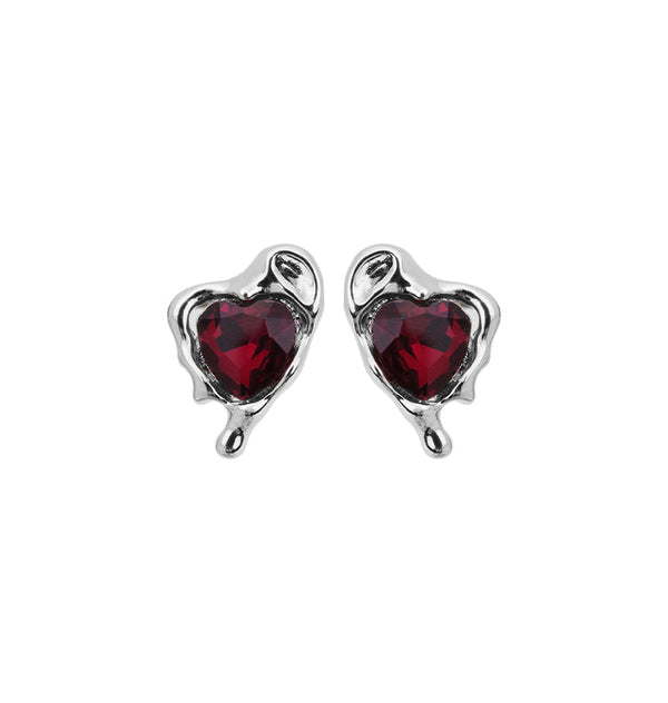amore earring silver