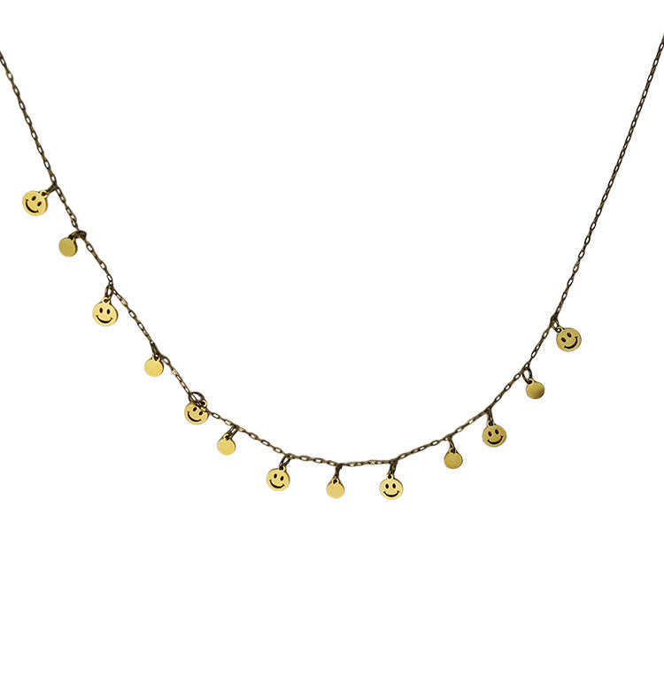 Hysterica necklace gold