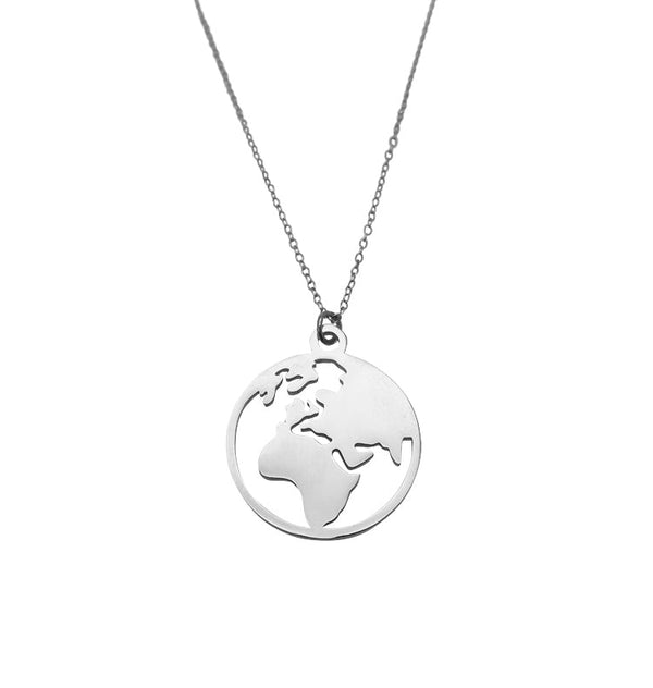 Jorden necklace silver 