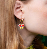 Juliette earrings red