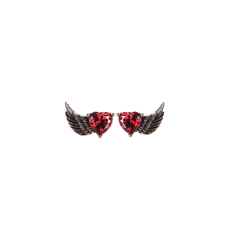 kai love earrings red