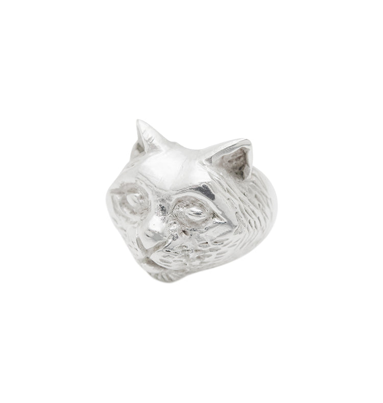 Katt ring silver