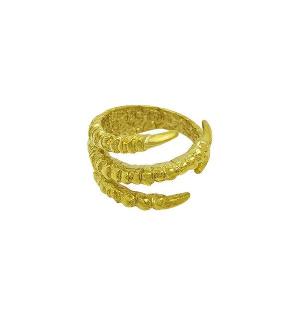 Claw ring • brass