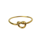 Knop ring gold