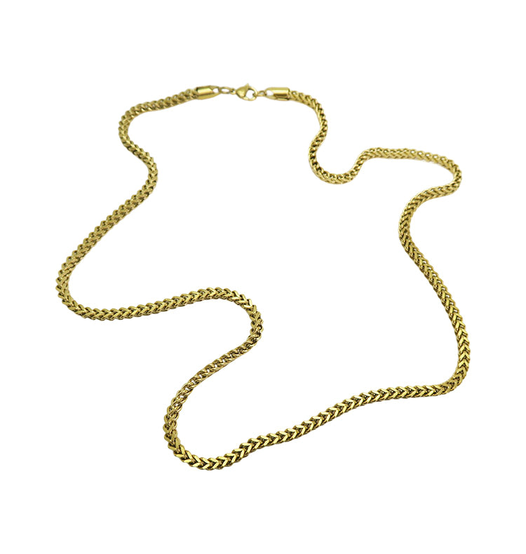 Layer 6 necklace gold