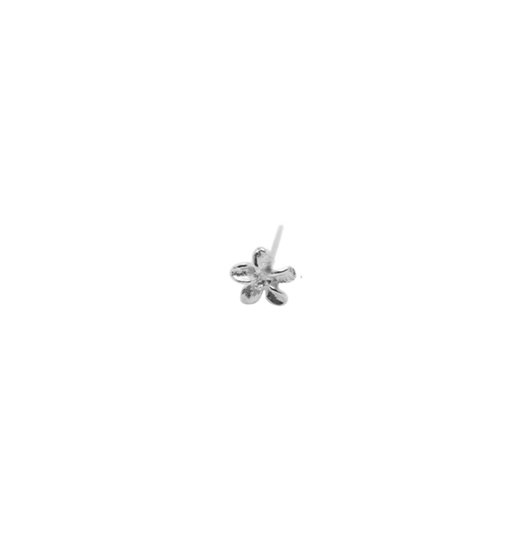 Lil flower stud single earring