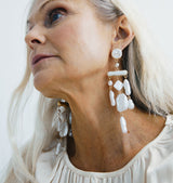 long pearl earrings