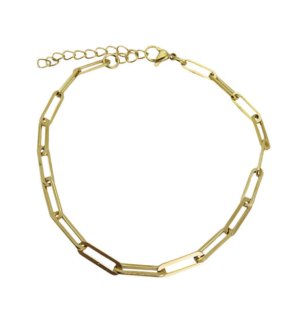 lucia foot chain gold