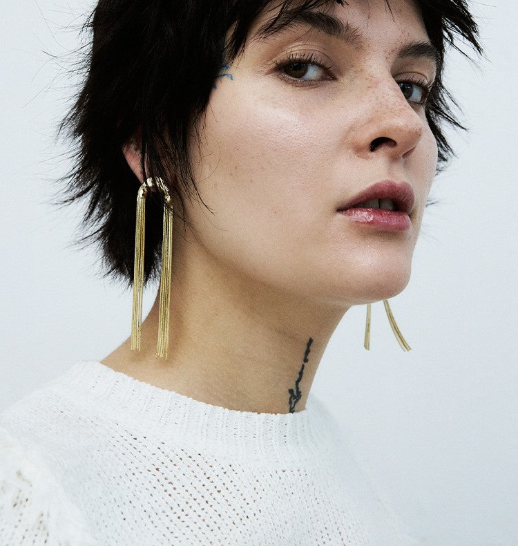 Marta earrings gold