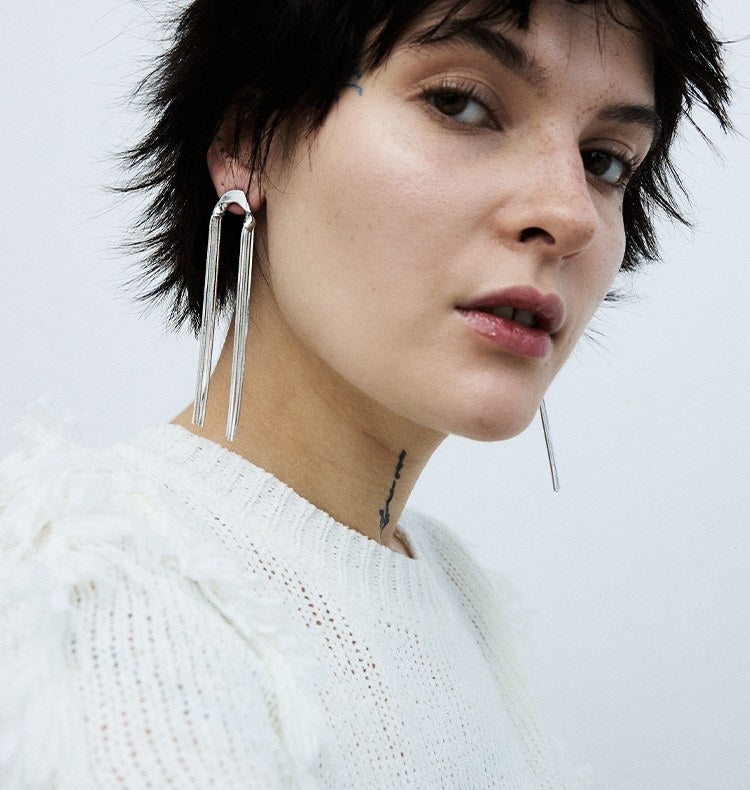 Marta earrings silver