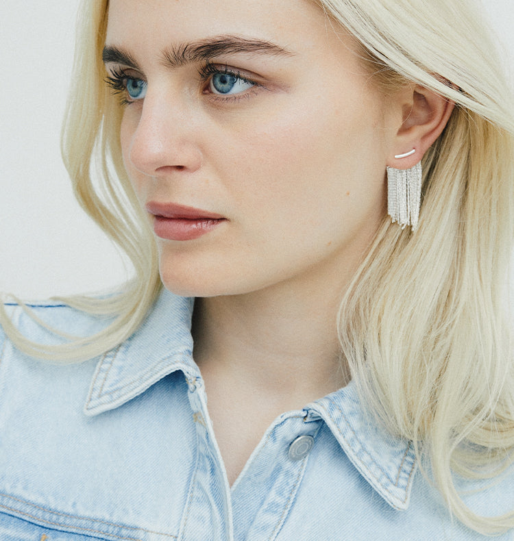 Mika earrings silver