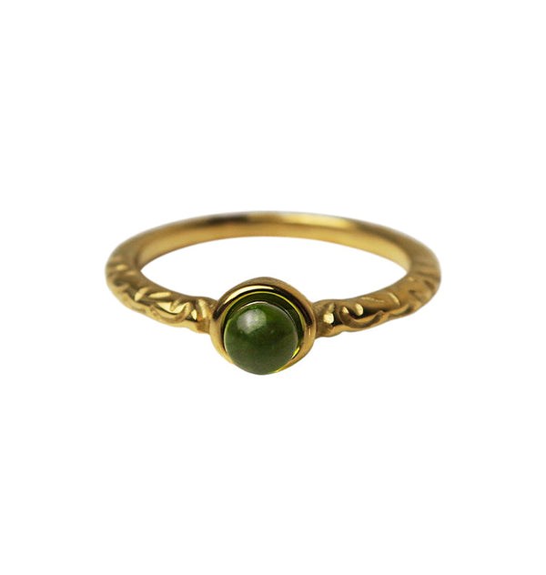 nea ring green gold